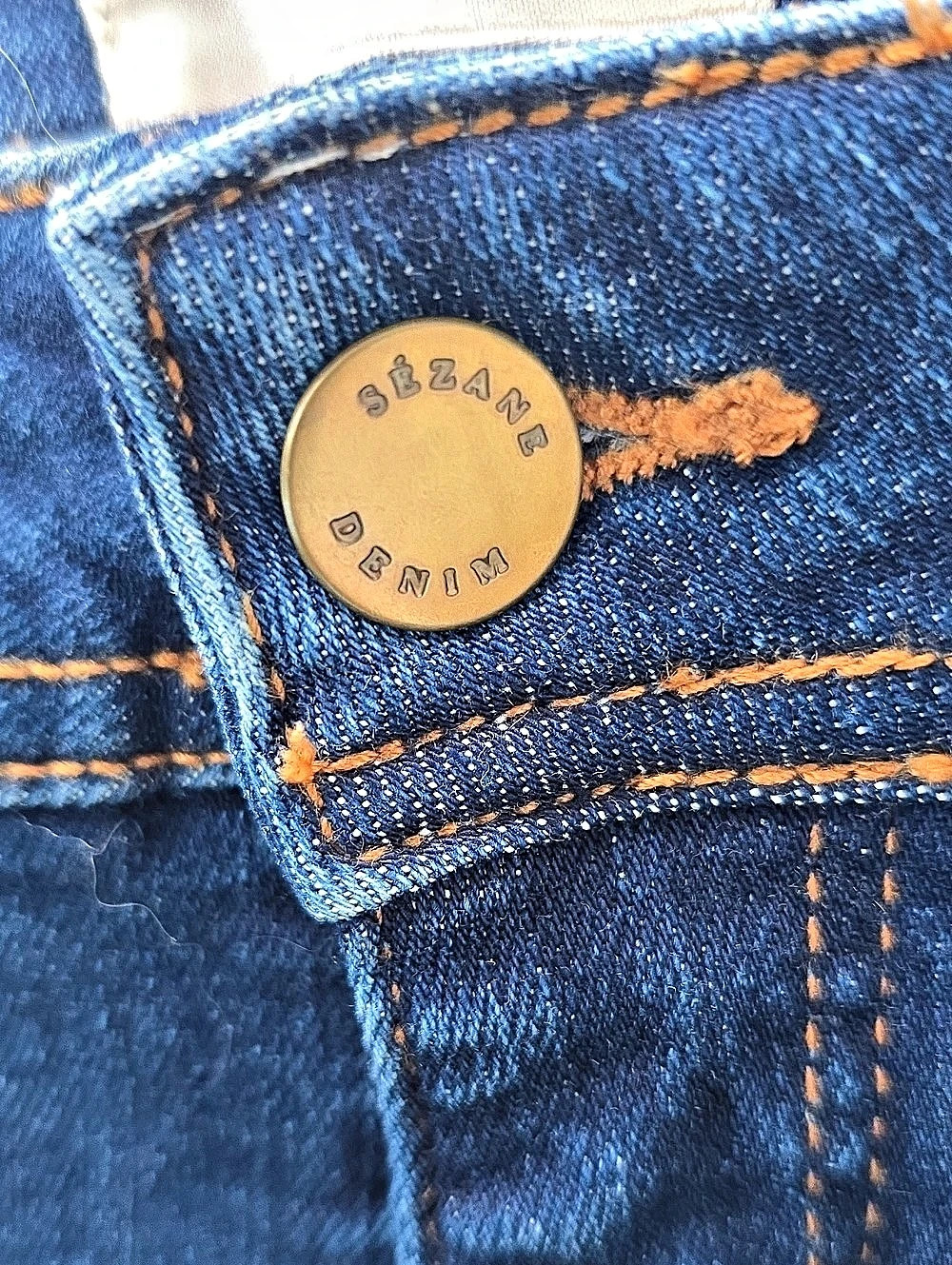 Sézane Denim Skinny Jeans Blue Size 28 - Picture 5 of 7